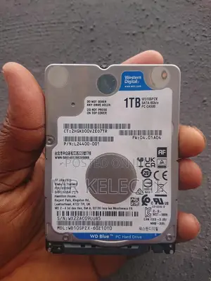 1tb Slim Wd Hard Drive With 100% Health for Pc, Ps3 and Ps4.
