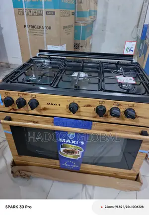 Maxi 5-burner Freestanding Gas Cooker With Oven