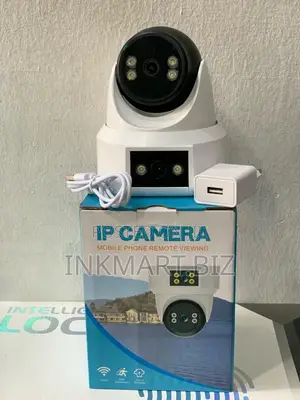 Ip Camera Dual Lens 4mp Wifi V380pro 360° Dome