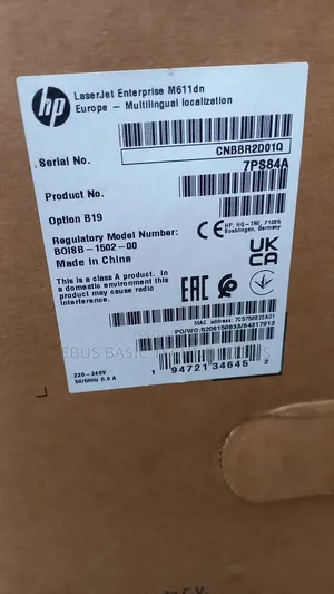 Hp Mono Laserjet Enterprise M611dn Printer