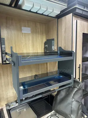 England Built in Pull Down Spice Rack