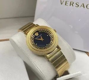 Versace Yellow Gold Ladies Wristwatch
