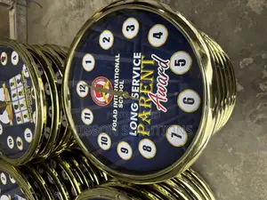 Souvenir Award Gift Wall Clock