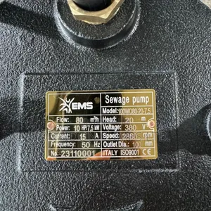 Ems Sewage Pump 10hp