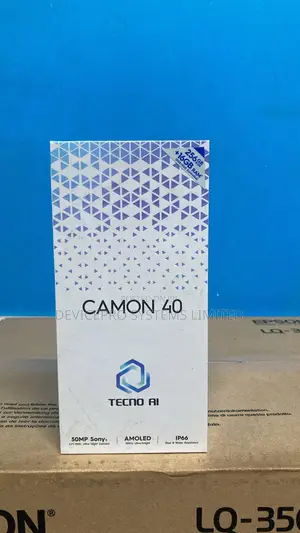 New Tecno Camon 40 128 GB Black