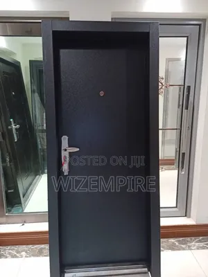 3ft Black Rustic Steel Doors Available