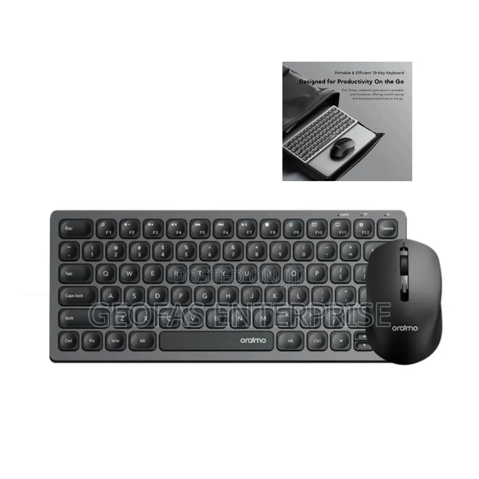 Oraimo Nimbletype Wireless Keyboard Mouse Kit