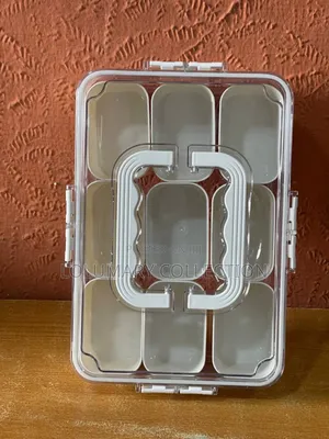Multipurpose Transparent Storage Box – 9 Detachable