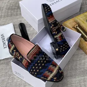 Original Versace Vintage Casual Loafers Shoes