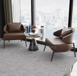Brown and Grey Coloured Executive Lounge Chairs