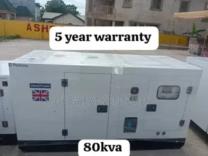 Brand New 80kva Soundproof Diesel Lister Generator