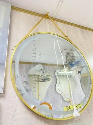 Gold Frame Led Mirror 70cm