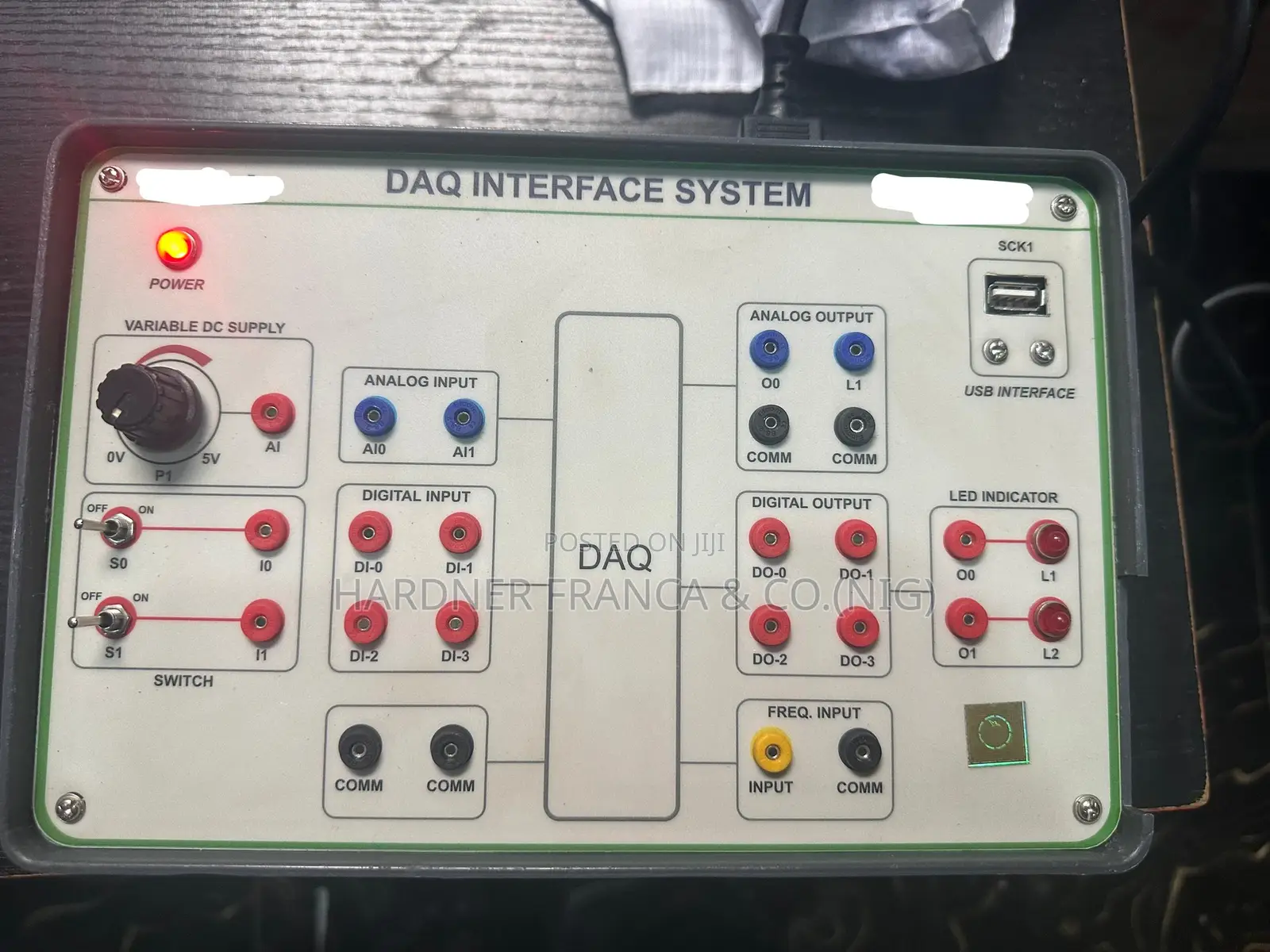 Data Acquisition Interface System Trainer