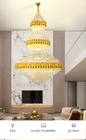 Led Crystal Chandelier Light