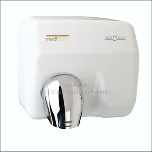 White and Silver Jet Speed Industrial Hand Dryer