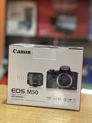Canon Eos M50 With Lens 15-45mm