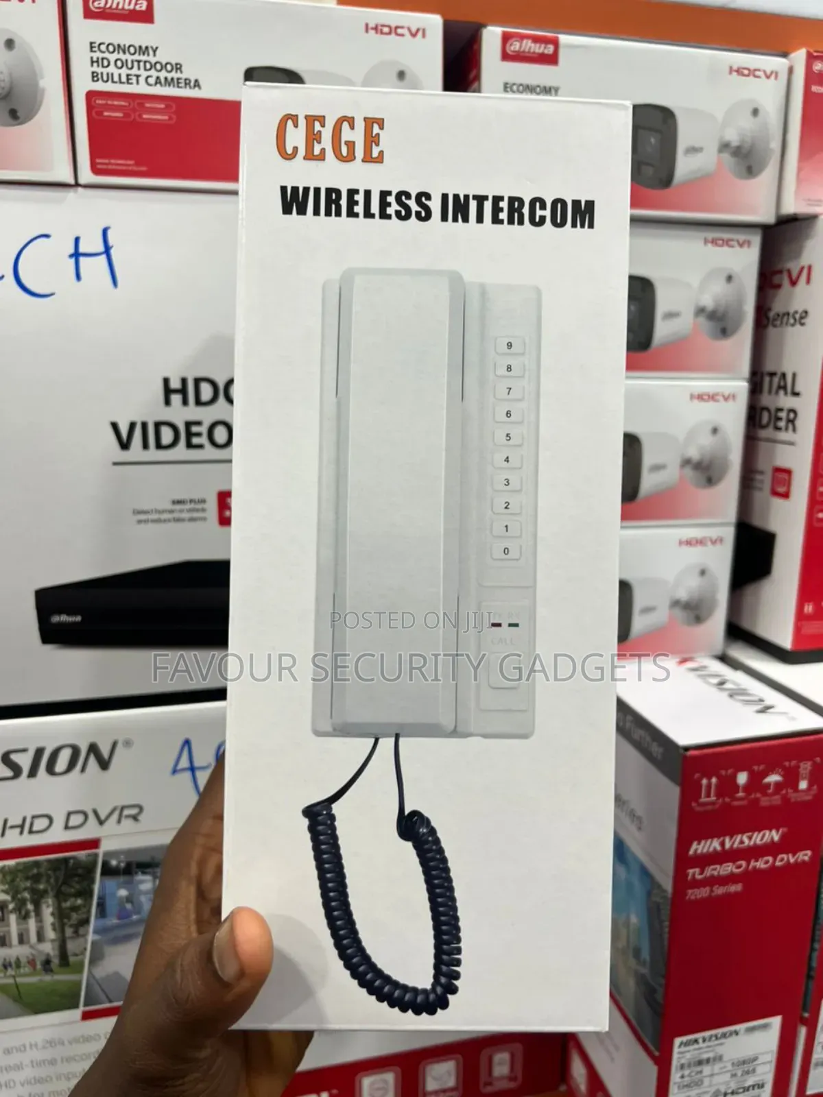 Wireless Non-Display Intercom Telephone 1pc