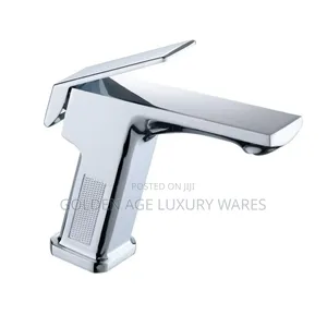 Brass Basin Mixer Hb12 Chrome Plated