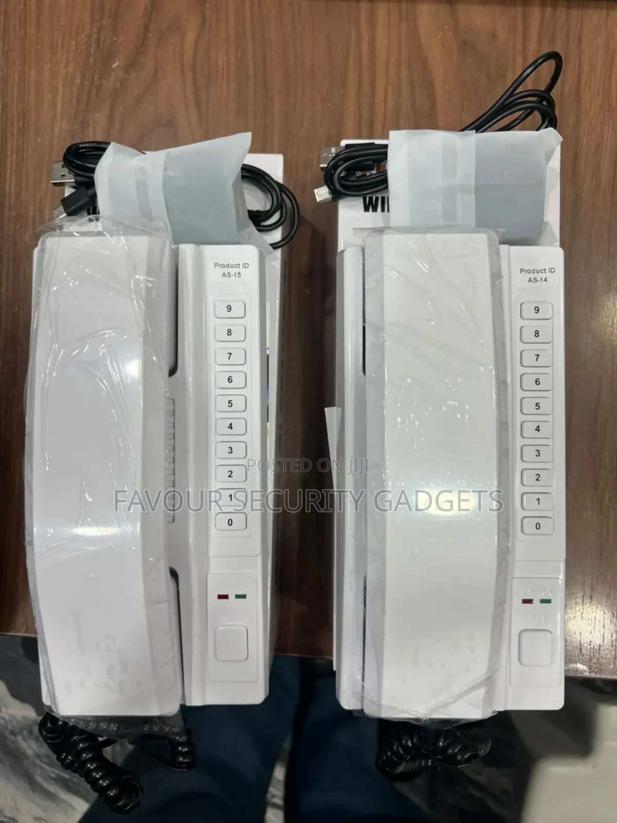 Wireless Non-Display Intercom Telephone 2pcs