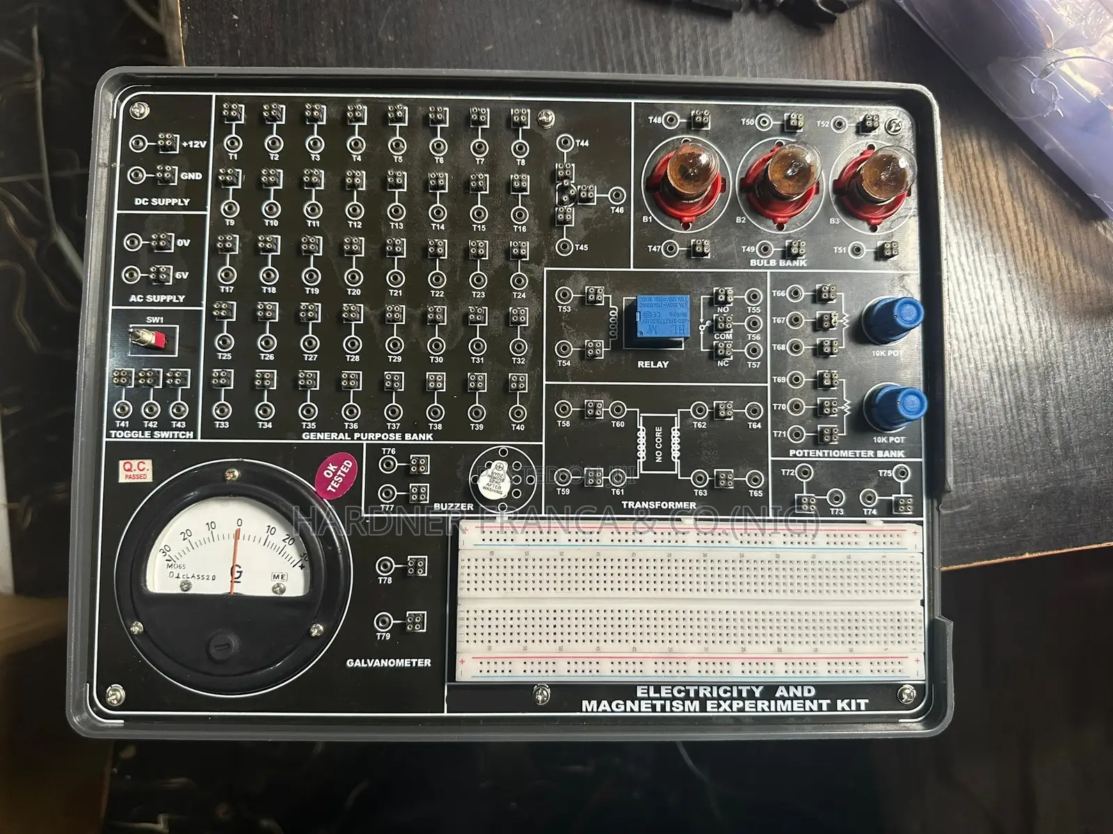 Electricity and Magnetism Experimental Trainer