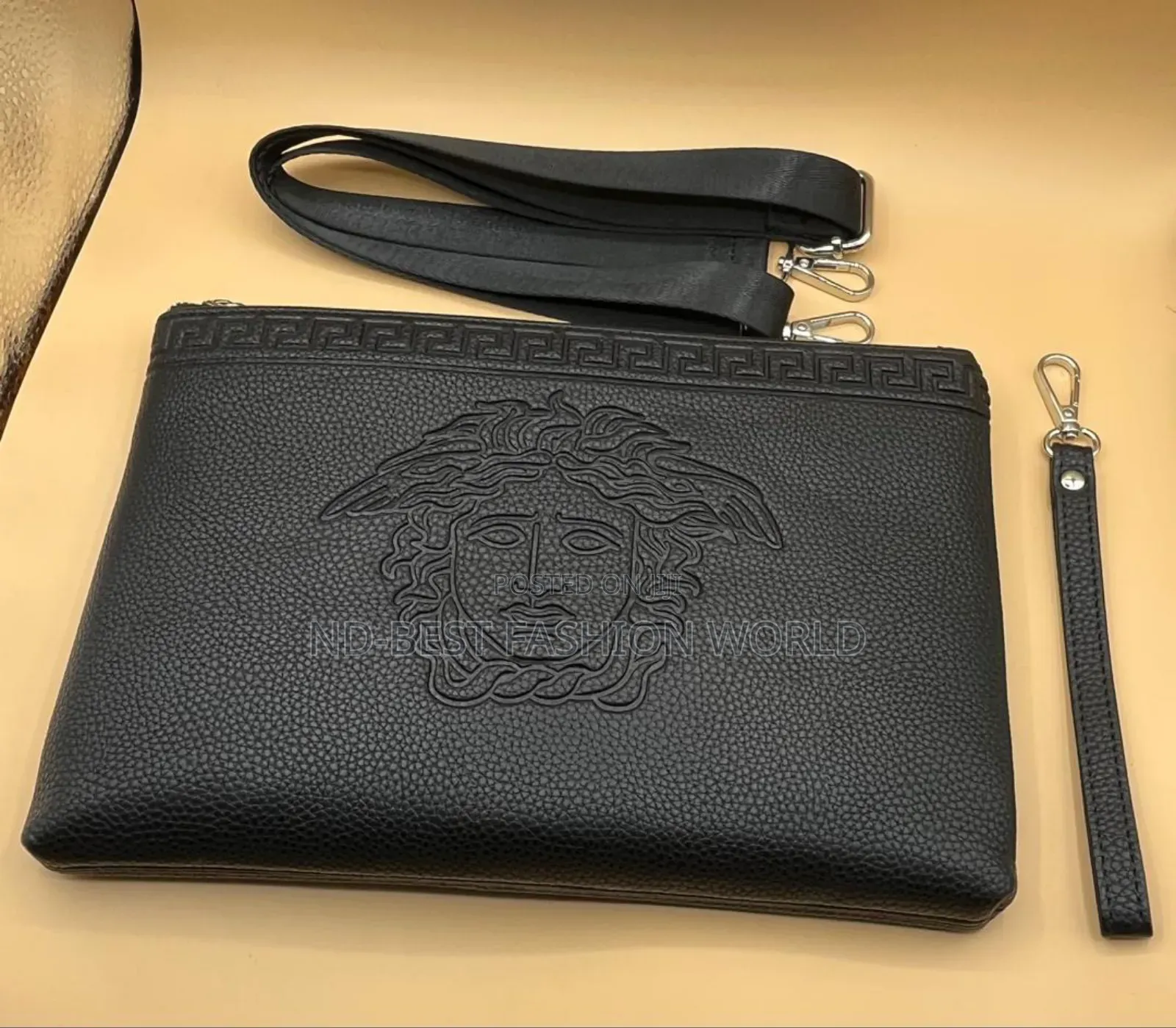Versace Leather Purse