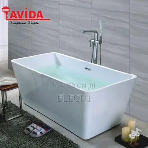 Free Standing Bathtub Square