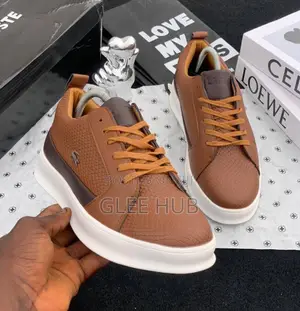 New Lacoste Lace-Up Loafers
