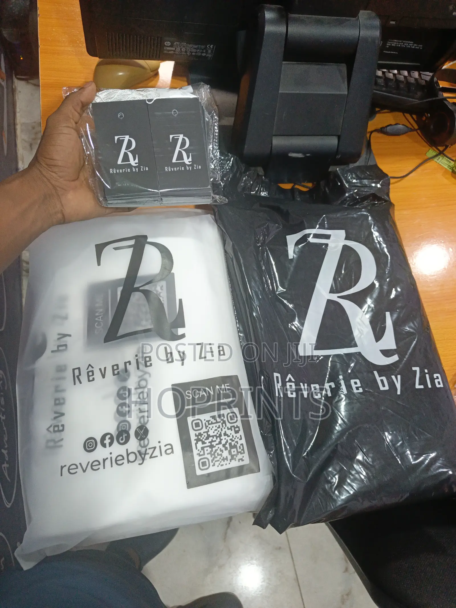 Medium Courier and Ziplock Bag