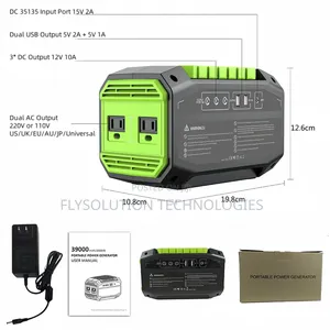 200w Portable Power Station 54600mah Solar Generator