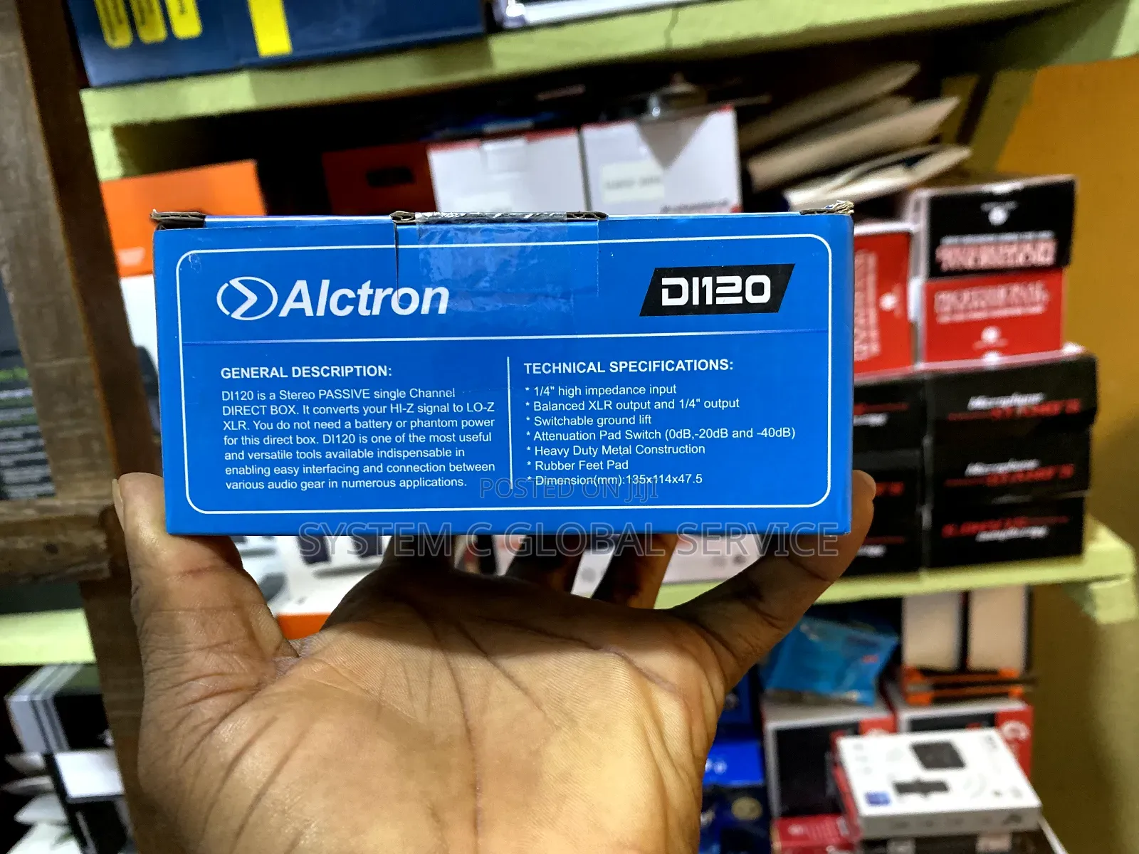 Alctron Di120 Active Di Box