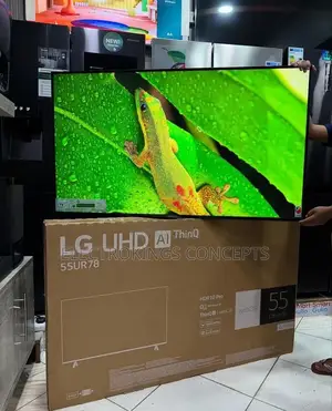 Original Lg 55 Inch Smart Television With Wi-Fi Connection