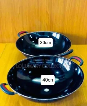 40cm Amphora Enamel Frying Pan With Double Handle