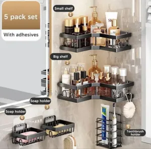5 In1 Bathroom Rack Accessories Shelve