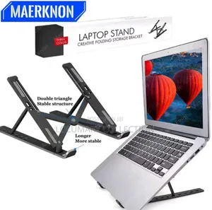 Portable Laptop Stand – Foldable Adjustable Computer Holder