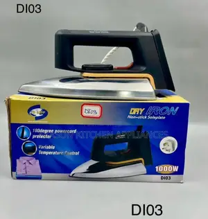 SMP Dry Iron With Non-Stick Soleplate (Di03)