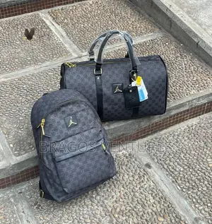 Jordan Duffle Bag and Backpack