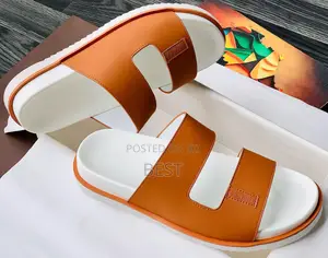 Pure Leather Luxury Pedro Palm Slippers