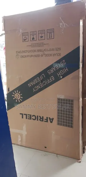 550w Mono Africell Brand New Solar Panels Very Available.