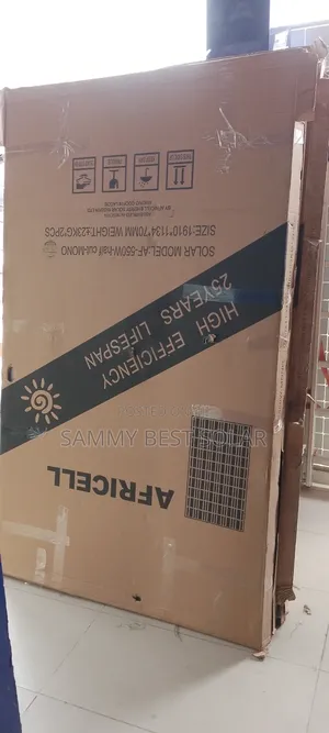 Africell 550w Mono Brand New Solar Panels