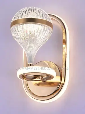 Soura Contemporary Brass Wall Lamp American Retro Led Living