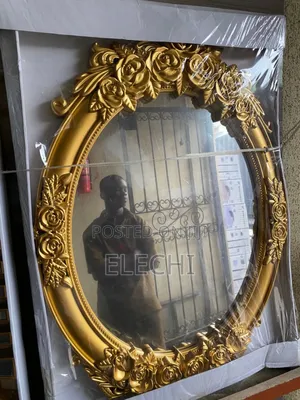 Gold Frame Bathroom Mirror