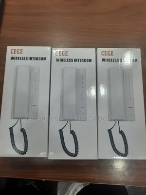 Wireless Non-Display Intercom Telephone 3pcs