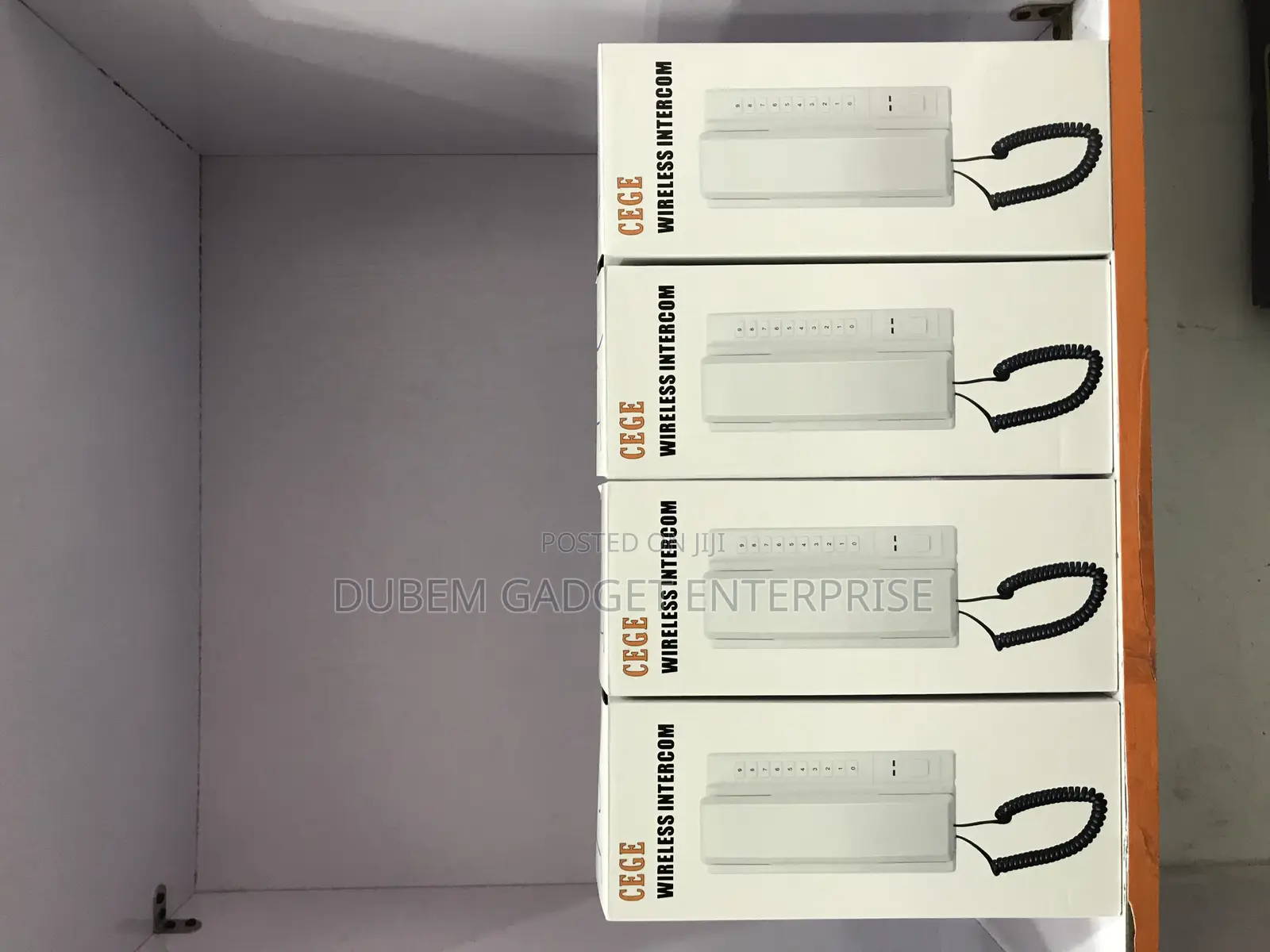 Long Range Wireless Intercom Phone Non Display, 4pcs.