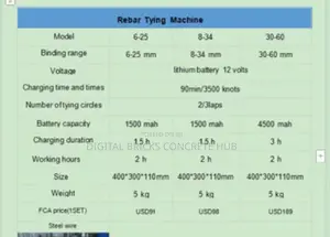 Rebar Tying Machine(8-34mm)