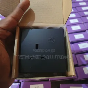 13amp Tuya Single Socket, Wifi Socket - Black