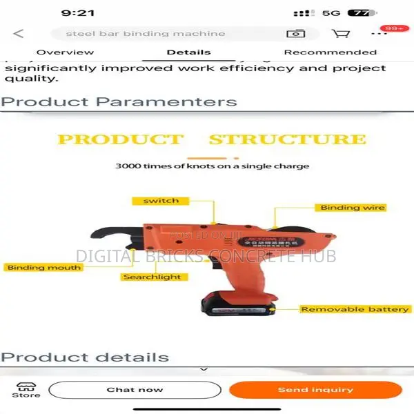 Rebar Tying Machine(8-34mm)
