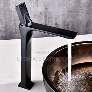 Stylish Black Basin Mixer Faucet