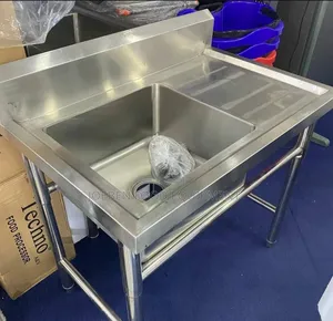 Commercial Kitchen Sink With Side