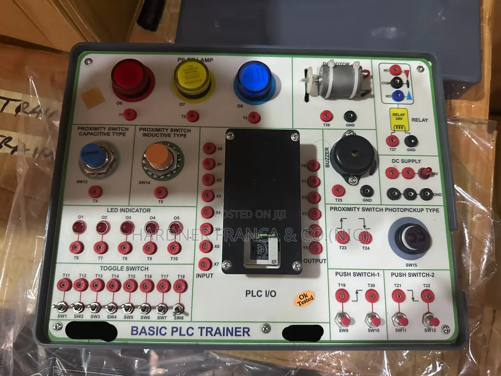 Programmable Logic Controller Trainer (Plc)