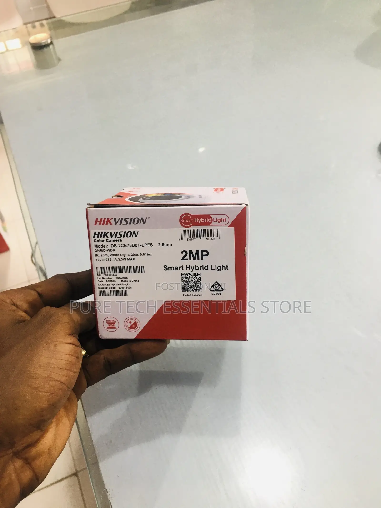 New Hikvision Hybrid Smart Light Camera 2mp